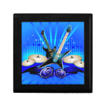 Blue Electric Guitars, Drums & Speakers Gift Boxes