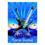 Blue Electric Guitars, Drums & Speakers Announcement