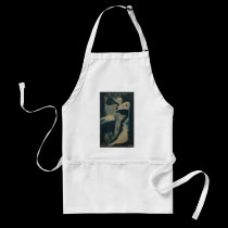 blue Enigma aprons by nocklist blue Enigma aprons