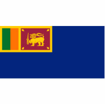 Blue Ensign Of Sri Lanka, Spain flag Acrylic Cut Outs
