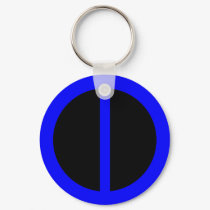Blue Equality Keychain