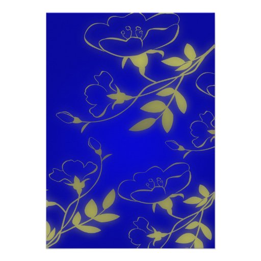 Blue Escape Wedding Invitation