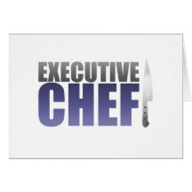 Blue Executive Chef Card