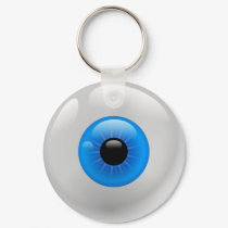 BLUE EYE BALL keychains