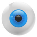 BLUE EYE BALL stickers