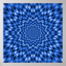Blue Eye Bender Poster