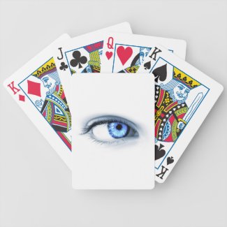 Blue Eye Bicycle Card Deck