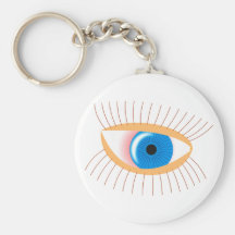 blue eye blue eye keychain