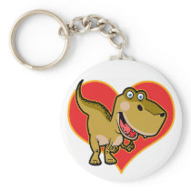 Blue eye Dino Keychain