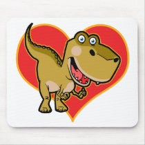 Blue eye Dino Mouse Pad