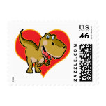 Blue eye Dino Stamp