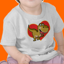 Blue eye Dino t-shirts