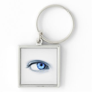 Blue Eye Key Chains