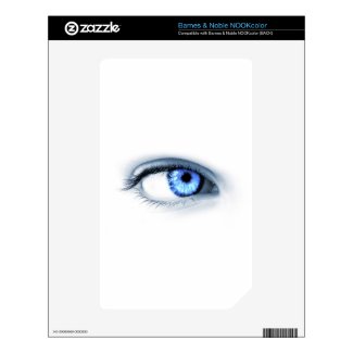 Blue Eye NOOK Color Decal