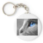 Blue eye of Siamese keychains