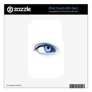 Blue Eye Skin For iPod Touch 4G