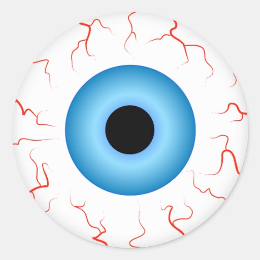 Blue Eye Sticker