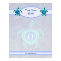 Blue Eye Turtle Letterhead