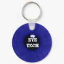 Blue Eyeball Key Chain keychains by Lorianne2020 Blue Eyeball Key Chain keychains