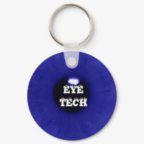 Blue Eyeball Key Chain keychains