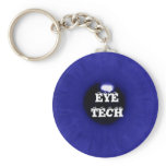Blue Eyeball Key Chain keychains