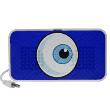 Blue Eyeball Notebook Speakers