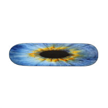Blue Eyeball Custom Skate Board