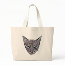 Blue-Eyed Cat Bags
