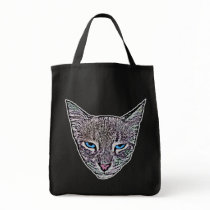 Blue-Eyed Cat Dark Bags