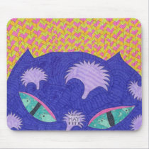 Blue Eyed Cat mousepads