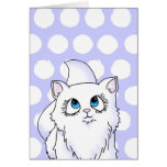 Blue Eyed Cutie Face Kitten Greeting Cards