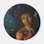 Blue Eyed Faerie Refrigerator Magnets