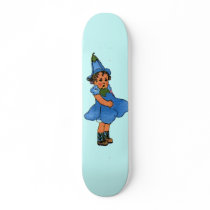 Blue-eyed Flax skateboards by FlowerChildren Blue-eyed Flax skateboards