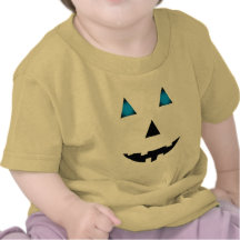 Blue Eyed Jack-O-Lantern T Shirts