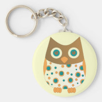 Blue-Eyed Owl keychains