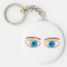 blue eyes blue eyes keychains