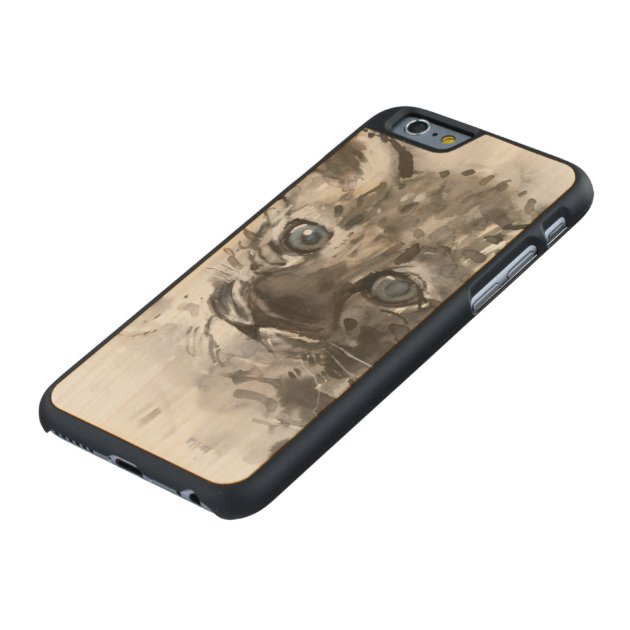 Blue Eyes Carved® Maple iPhone 6 Case-5