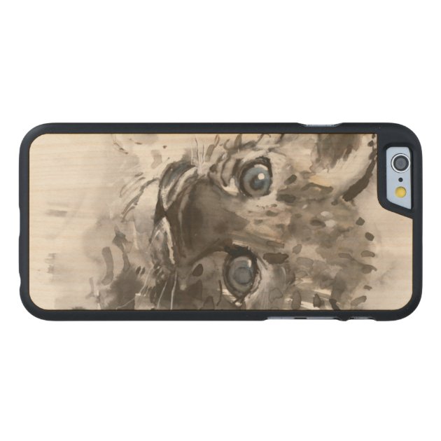 Blue Eyes Carved® Maple iPhone 6 Case-3