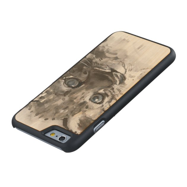 Blue Eyes Carved® Maple iPhone 6 Case-4