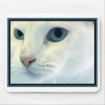 Blue Eyes Mouse Pads