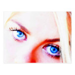 blue eyes postcards
