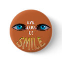 BLUE EYES Series buttons by RavenSpiritPrints BLUE EYES Series buttons