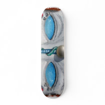 Blue Eyes Skate Deck