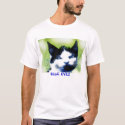 BLUE EYES THE CAT t-shirts