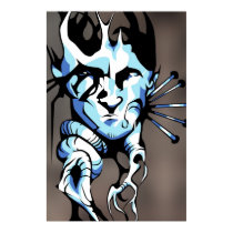 Blue Face posters
