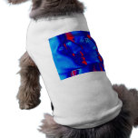 Blue faces pet clothing