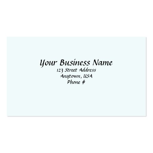 Blue Fade with Stars Customer Loyalty Cards Business Card Template (back side)