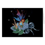 Blue Fae on Blue Flowers Design 1