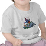 Blue Fae on Blue Flowers Design 1