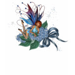 Blue Fae on Blue Flowers Design 1